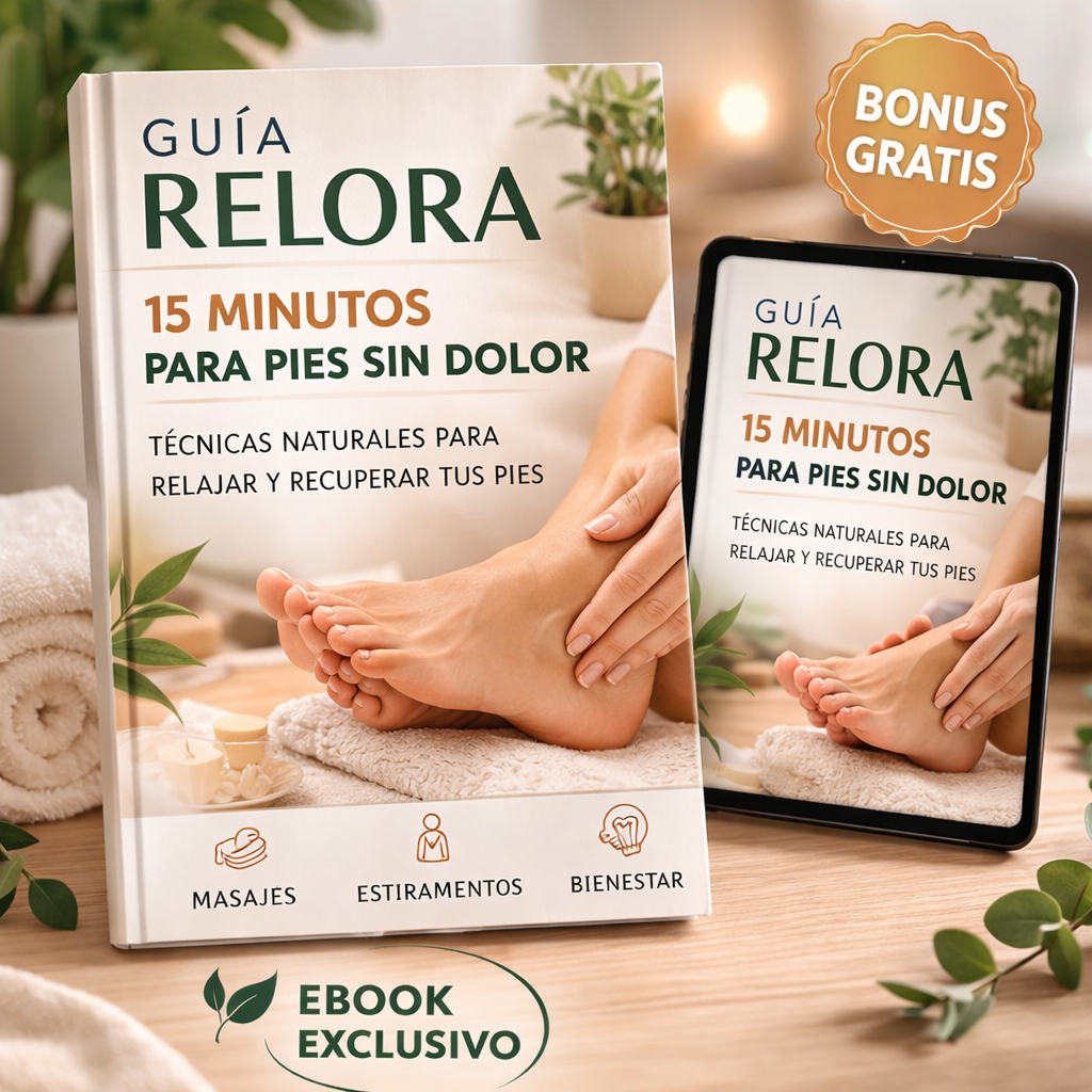 e-Book:Guía para aliviar el dolor de pies en casa