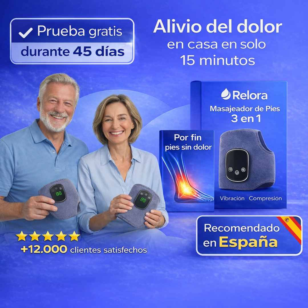 Masajeador de Pies 3 en 1 con Terapia de Calor